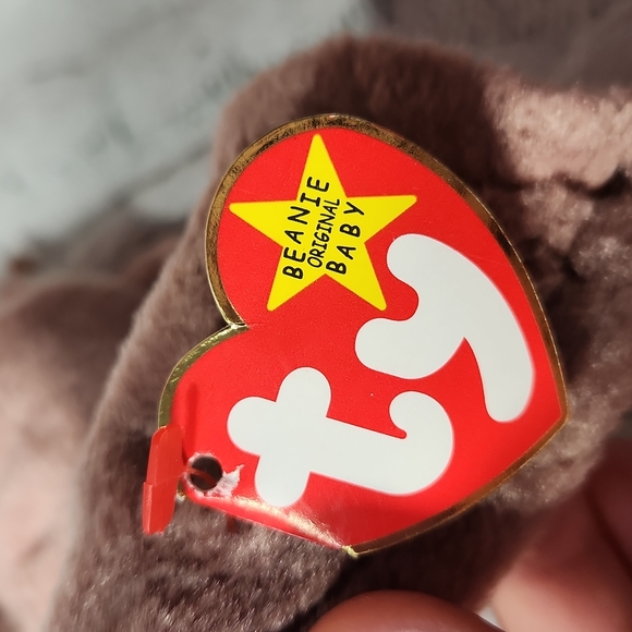 🕸Vintage Ty Beanie Baby Original Batty The Bat 1996 P.E. Pellets - Picture 4 of 9